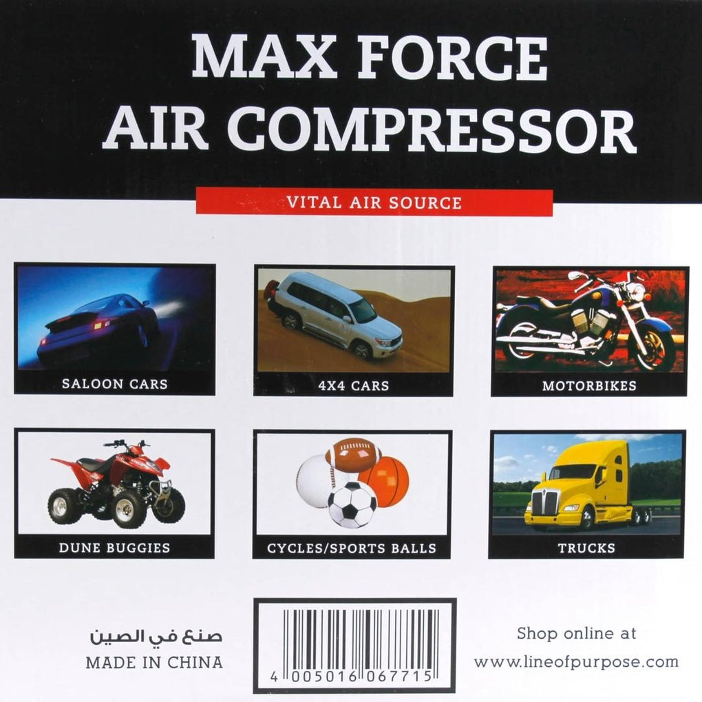 Vitaly Dual Max Force Air Compressor 2 cylinders with case
