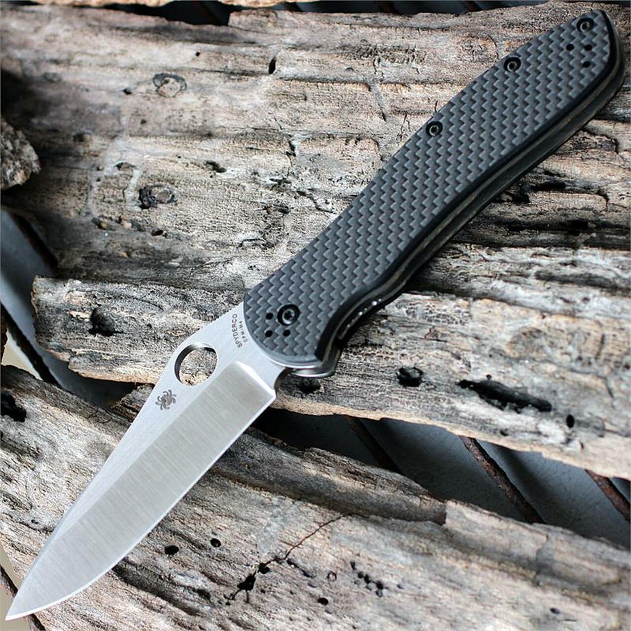 Spyderco Bradley 2 CPM-M4 Carbon Fiber/G10 #C134CFP2