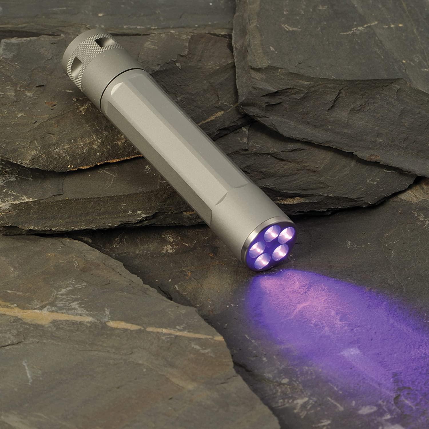 Nite Ize Inova® X5® UV Led FlashLight- TiTanium/Ultraviolet Led X5DMB-HUVT-I