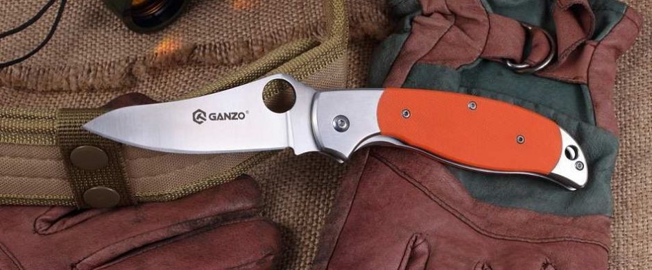 Knife Ganzo G7371 Orange #G7371-OR