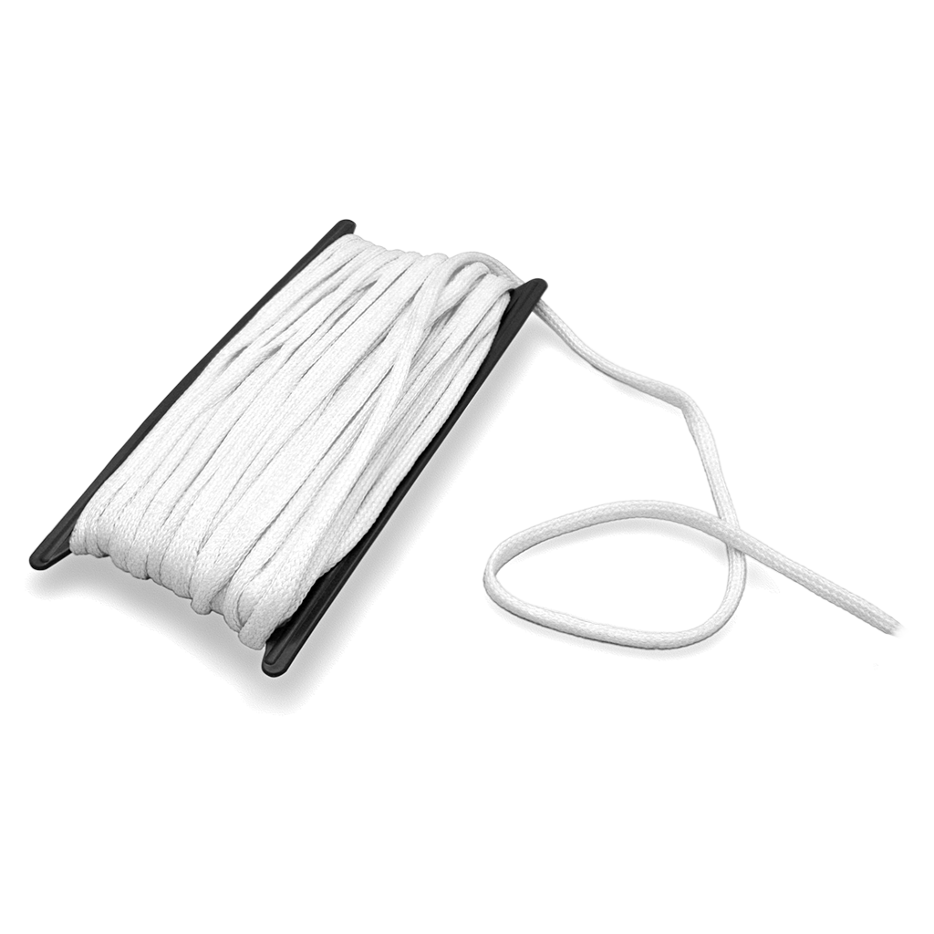 COGHLANS BRAIDED NYLON CORD - WHITE