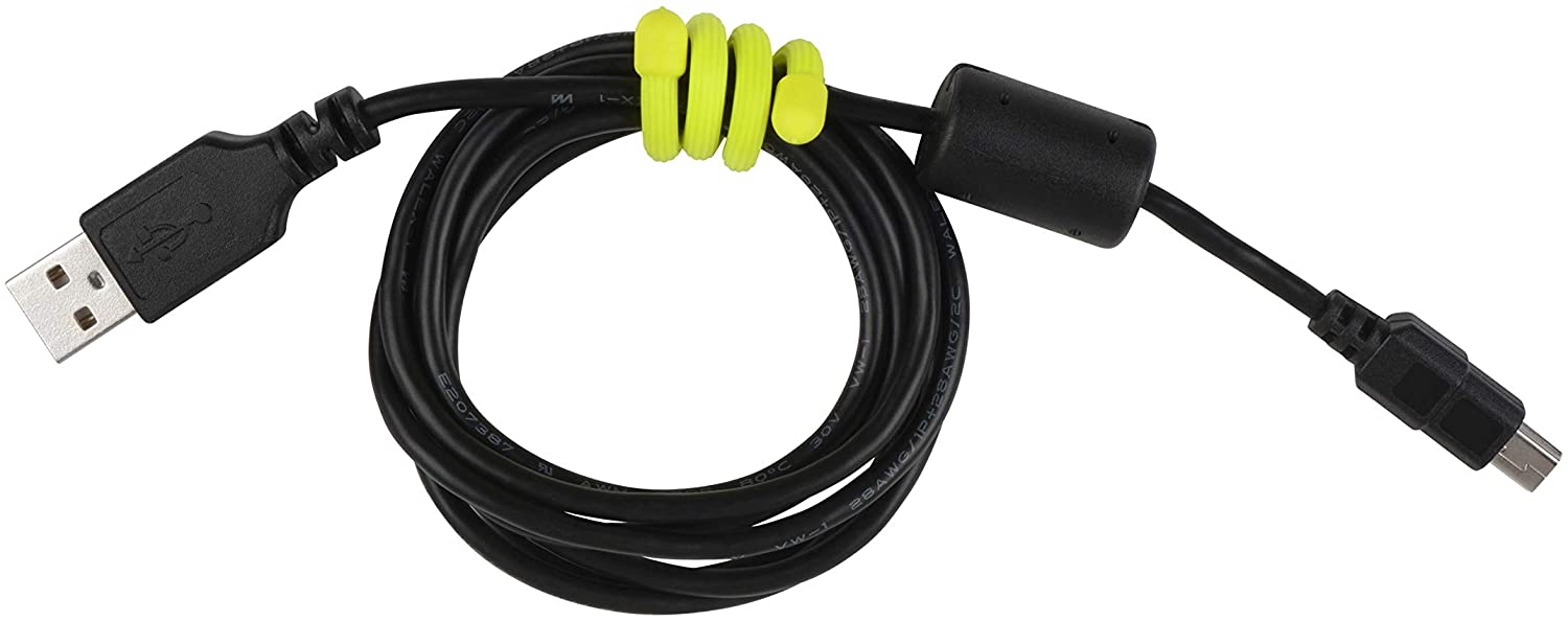 Nite Ize GT6-2PK-33 Gear Tie 6"" - Neon Yellow 2PK **EOL**" NI5006