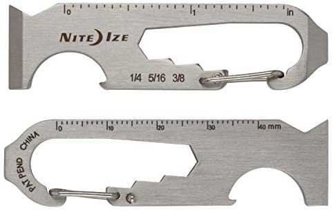 Nite Ize KMTP-11-R3 Doohic Key 6X Key TOOL - Stainless Steel **EOL** NI3010