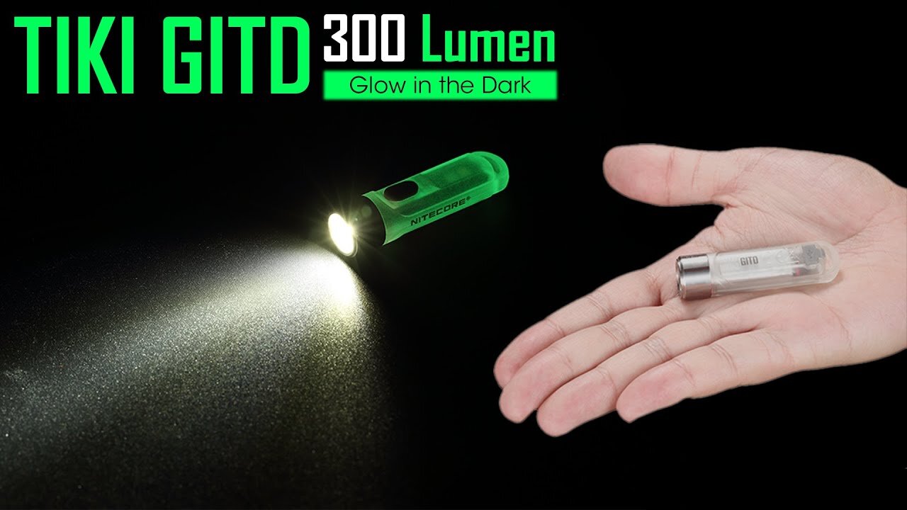 Nitecore Gitd 300 Lumens#TIKI-GITD