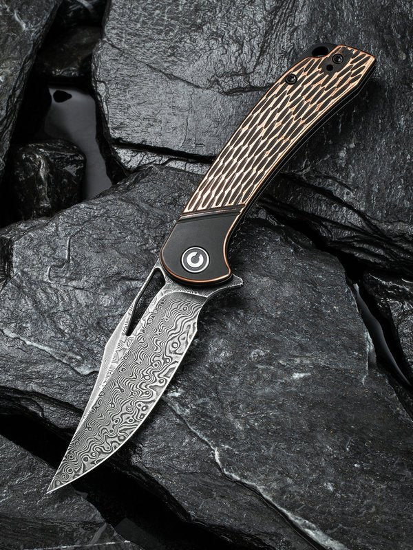 Civivi Dogma Linerlock Copper Damascus #2005DS2