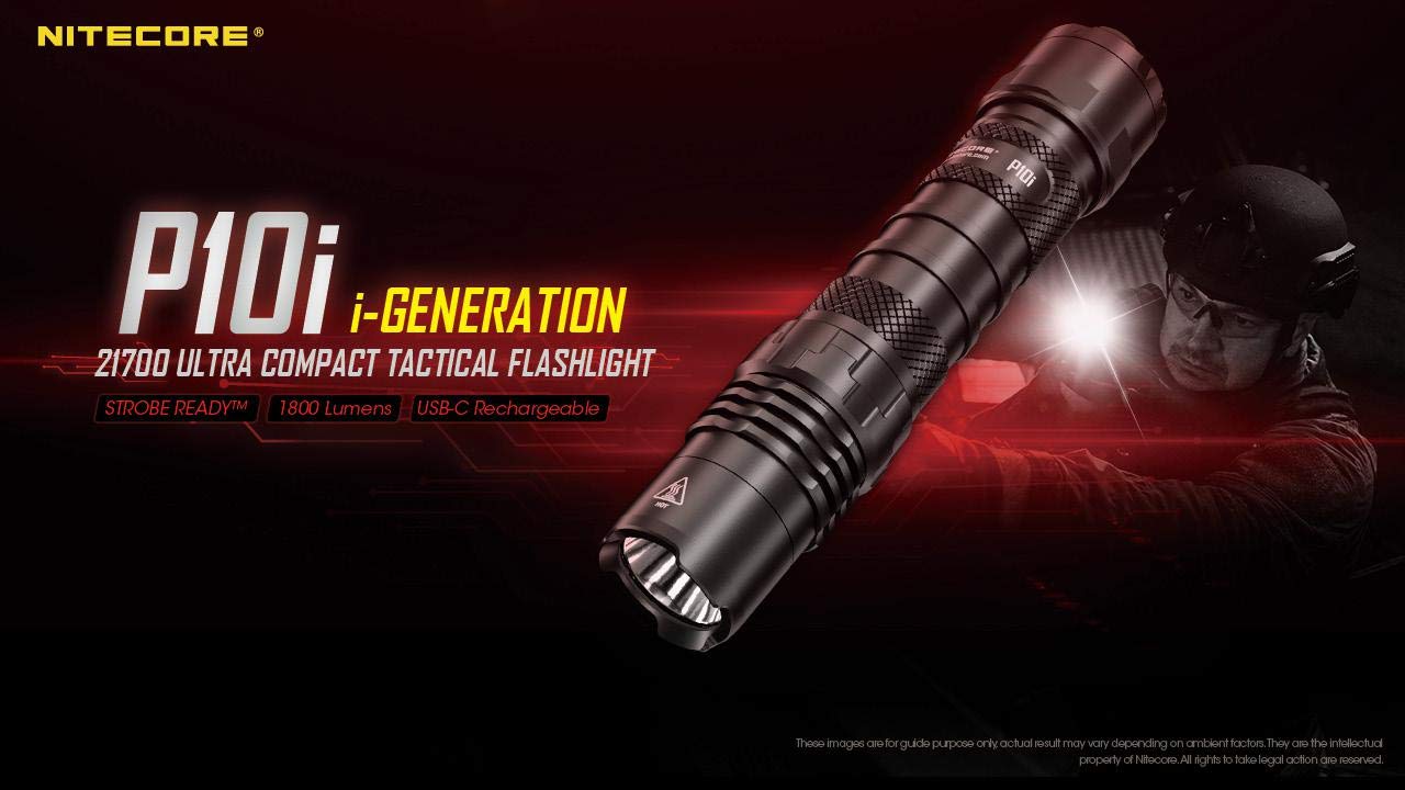 Nitecore Superior performance 21700 Dual Fuel Compact Flashlight #MH12S