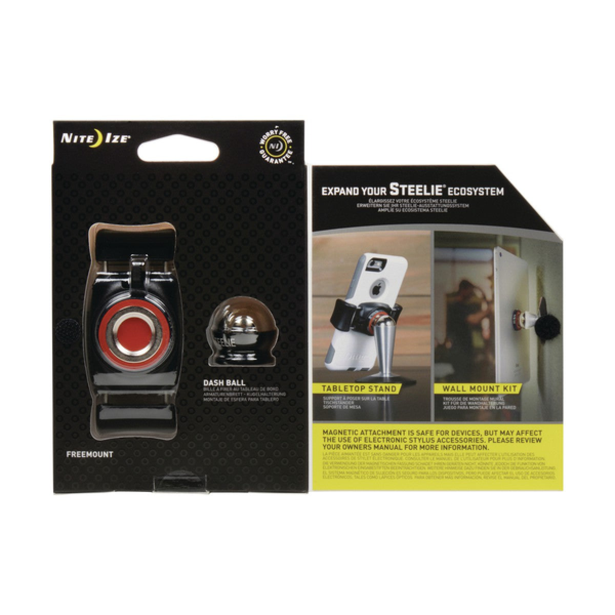 Nite Ize Steelie® FreeMount™ Car Mount Kit STFD-01-R8