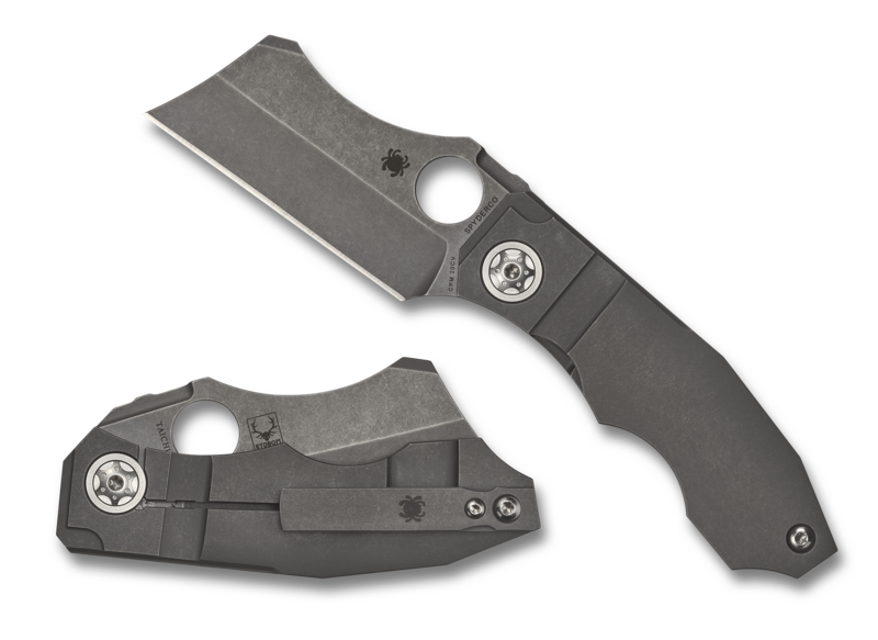 Spyderco Stovepipe Titanium CPM-20CV #C260TIP