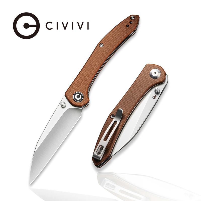 CIVIVI Hadros Micarta Brown #C20004-2