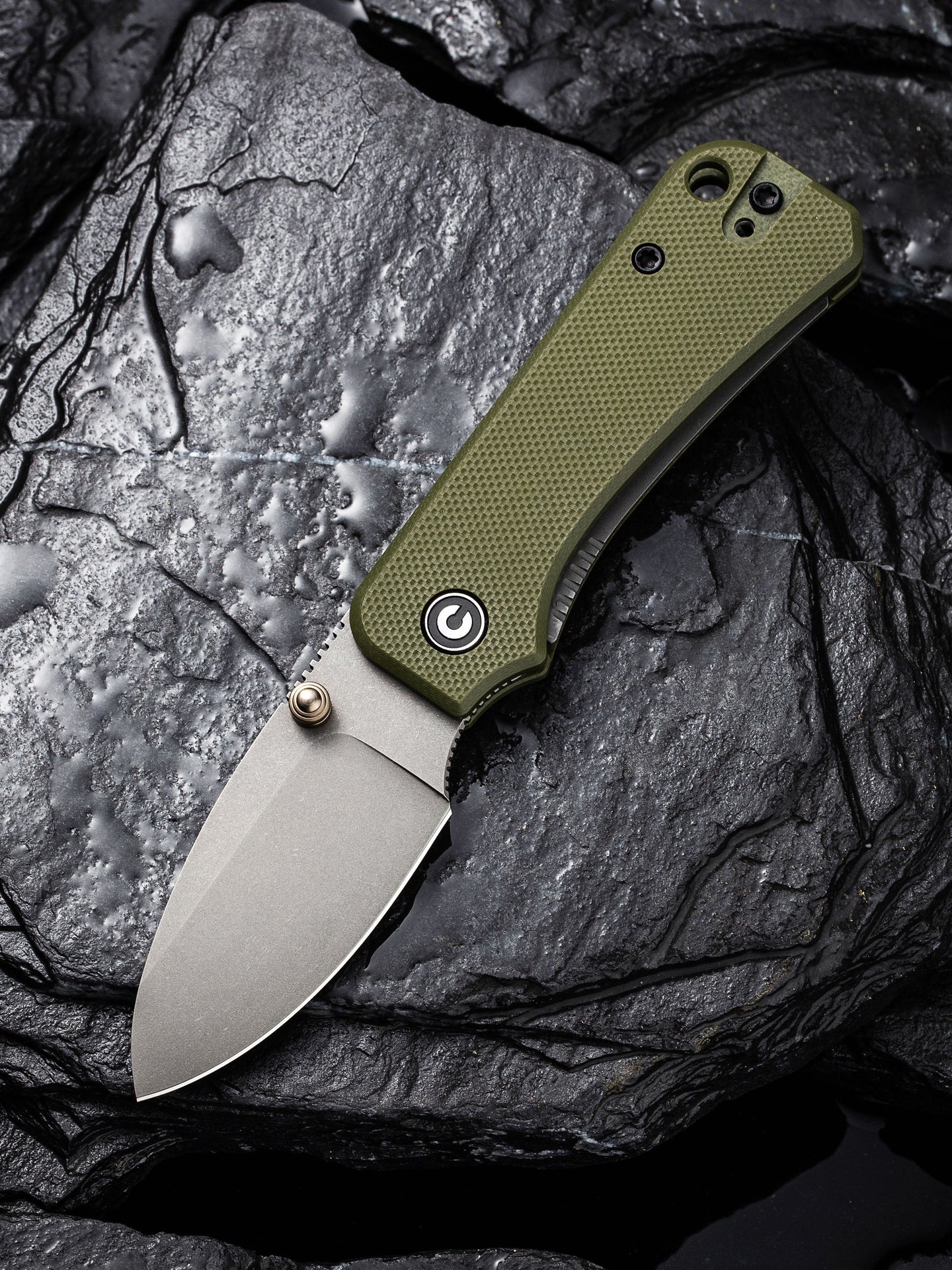 Civivi Baby Banter Green Micarta Handles #C19068SB1