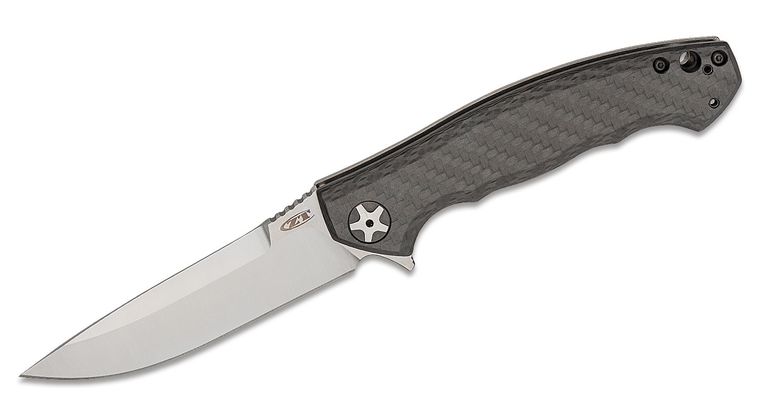 ZT Dmirty Sinkevich S35VN Satin Blade, CF and Titanium Handles #ZT0452CF