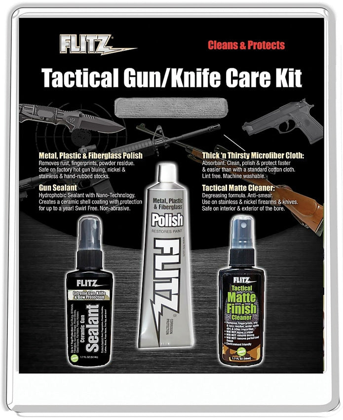 Flitz Tactical Gun/Knife Care Kit #FZ41502