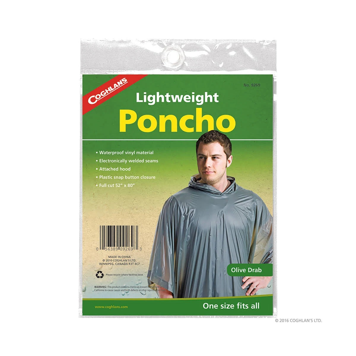 COGHLANS Poncho- OLIVE