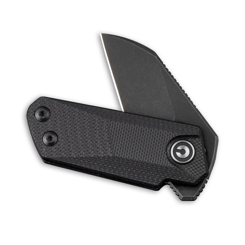 CIVIVI Ki-V Slip Joint Knife black G10 Handle #C2108B