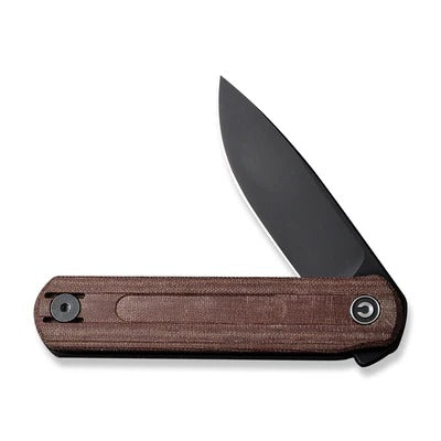 CIVIVI Foldis Slip Joint with Top Flipper Knife Micarta Handle #CIVC210442