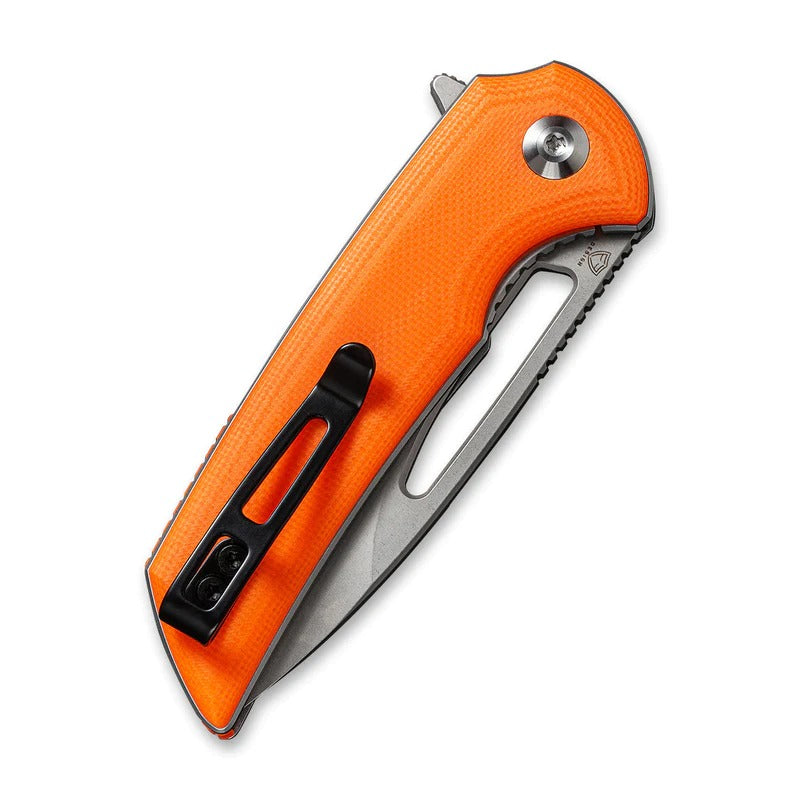 CIVIVI Odium Flipper Knife G10 Orange Handle #CIVC2010B