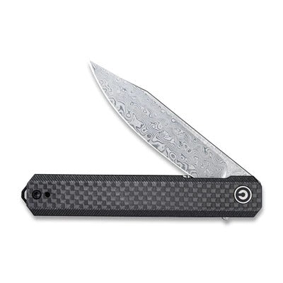 CIVIVI Chronic Flipper Knife Carbon Fiber Overlay On G10 Handle #CIVC917DS