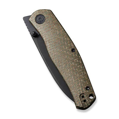 CIVIVI Sokoke Front Flipper & Thumb Stud Knife Micarta Handle #CIVC220072