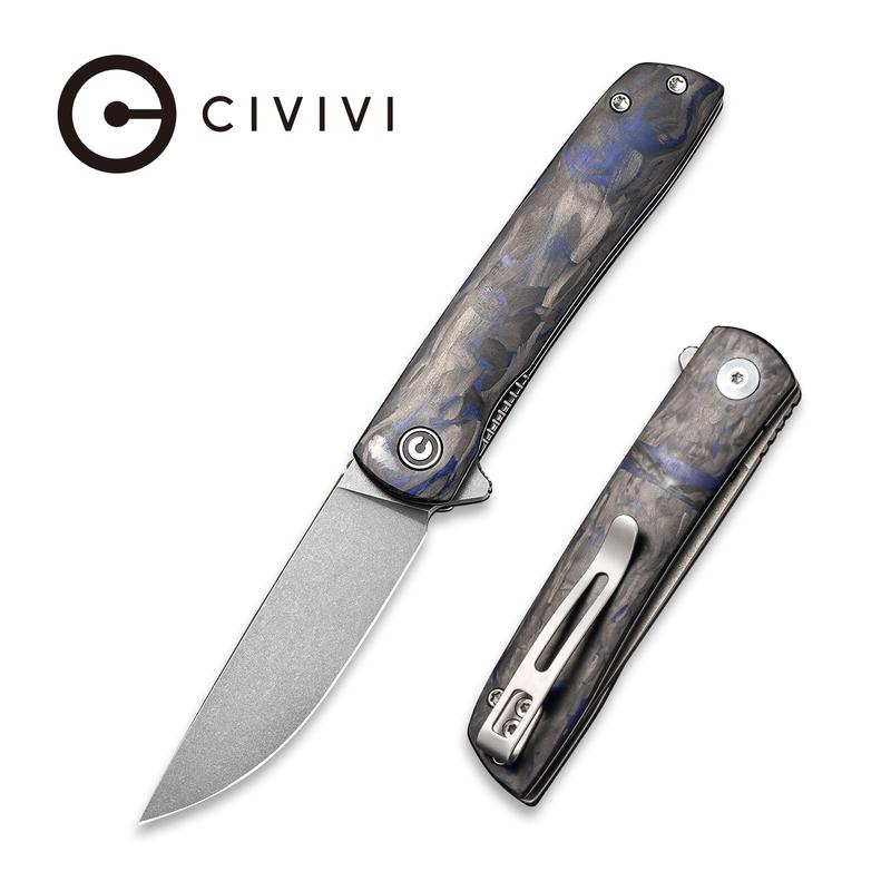 CIVIVI Bo Linerlock Blue CF #C20009B-A