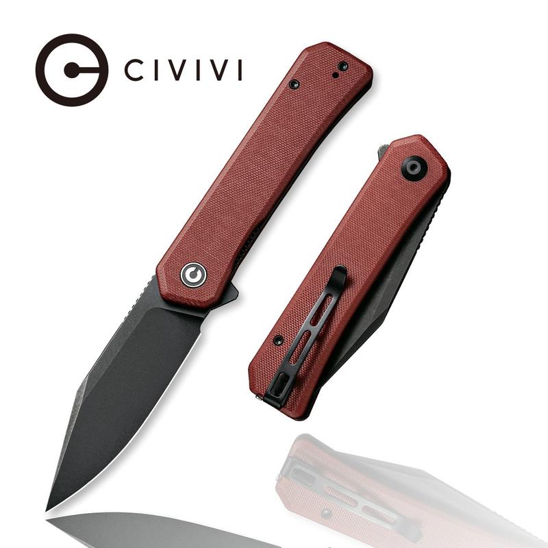 CIVIVI Relic Linerlock Burgundy G10 #C20077B-2