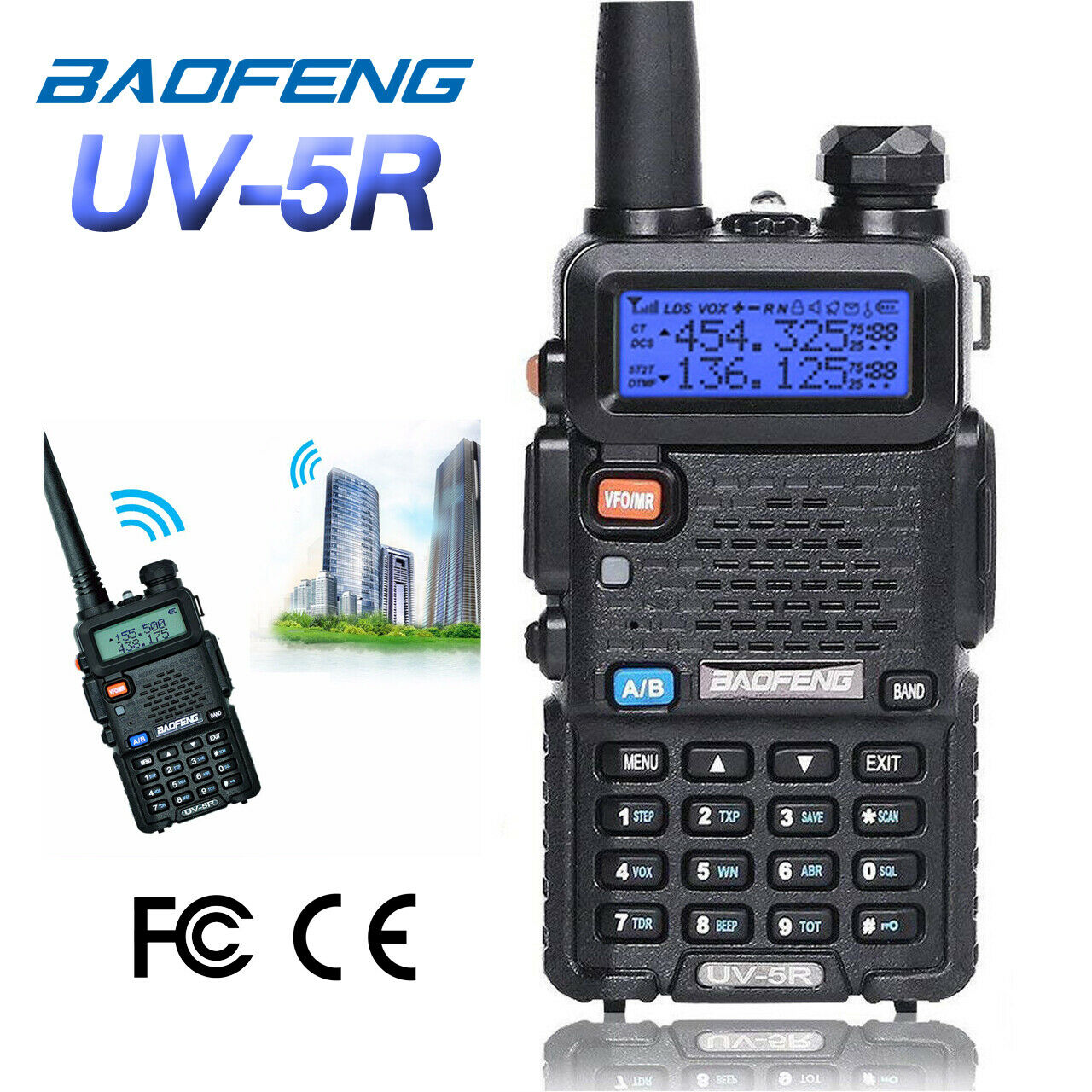 جهاز الاتصال اللاسلكي BAOFENG  #UV-5R