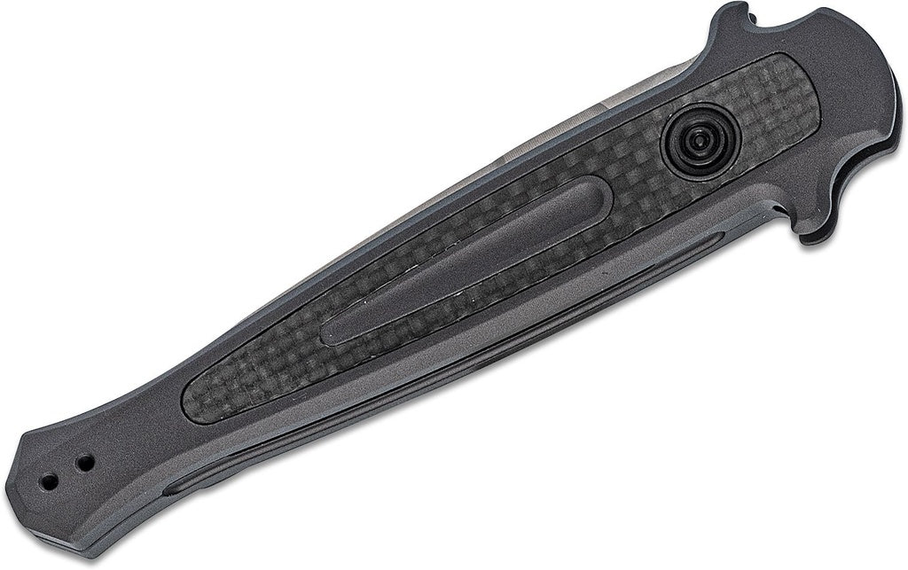 Kershaw AUTO Launch 8 Button Lock Folding Knife Stonewashed CPM-154 Spear Point Blade #KS7150