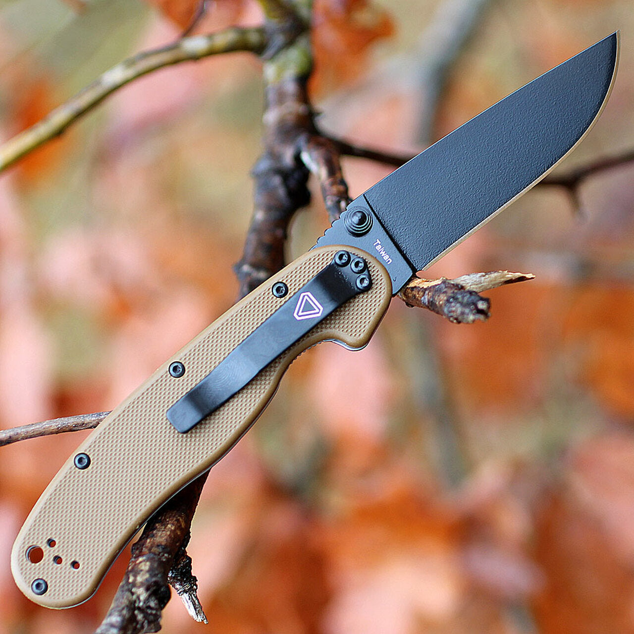 ONTARIO RAT II Linerlock Coyote Brown #ON8830CB