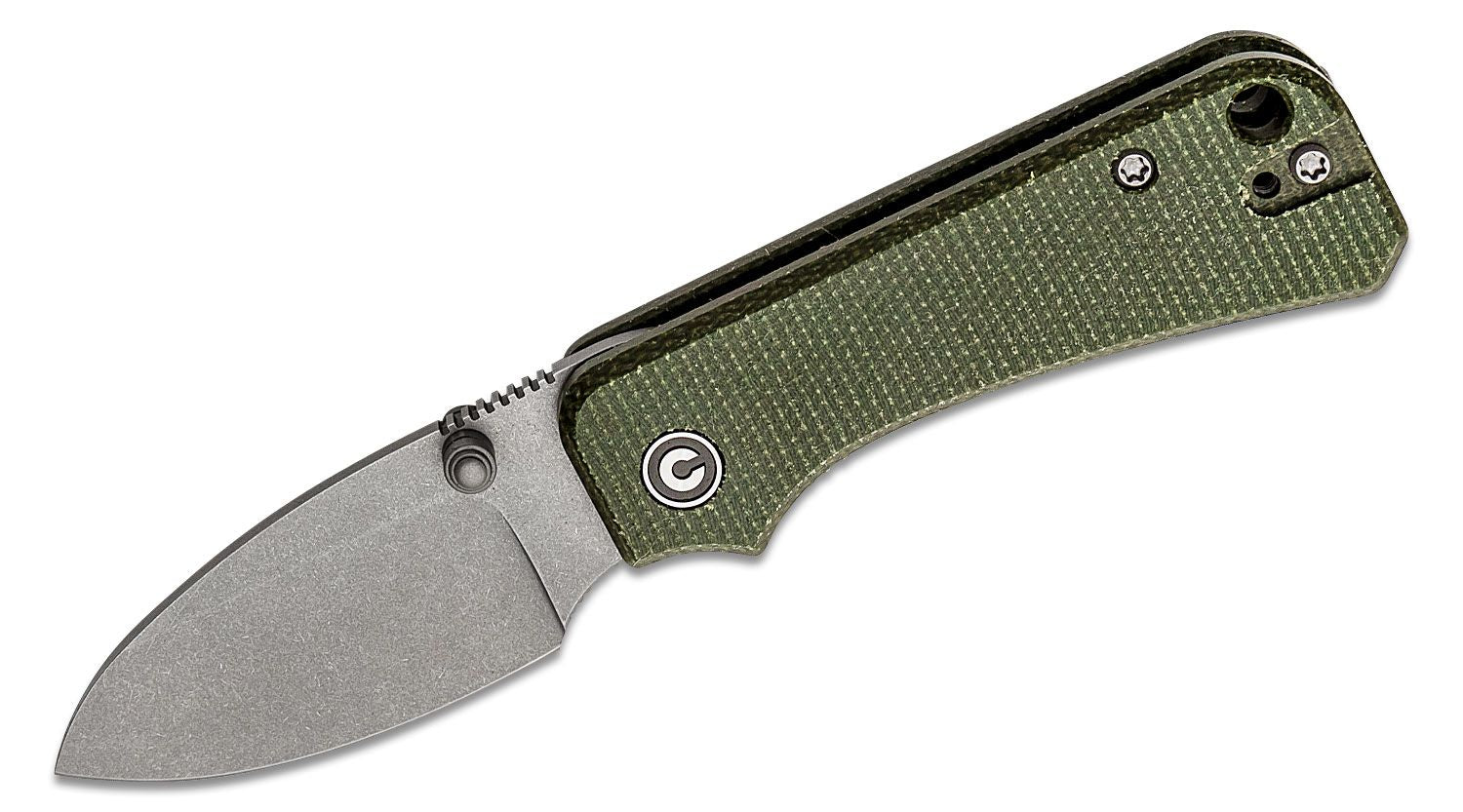 Civivi Baby Banter Green Micarta Handles #C19068SB1