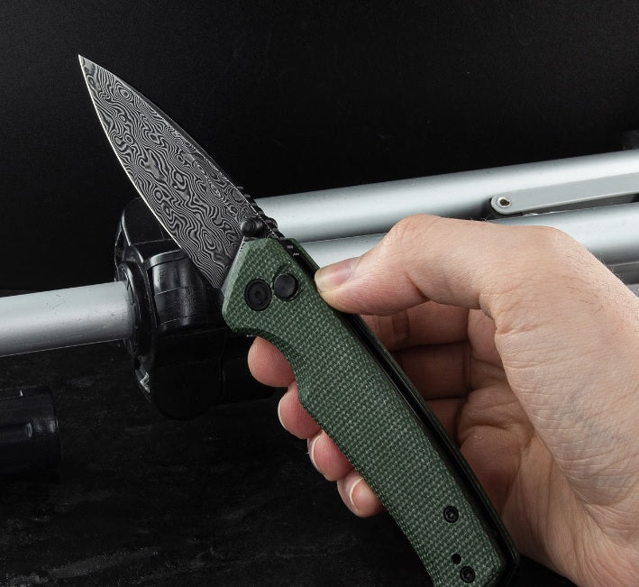 Civivi Altus Green Micarta DAM #C20076-DS1