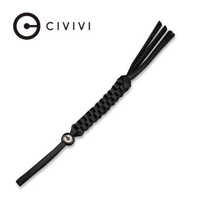 CIVIVI Sphere Black Tied Paracord Lanyard #CA09A