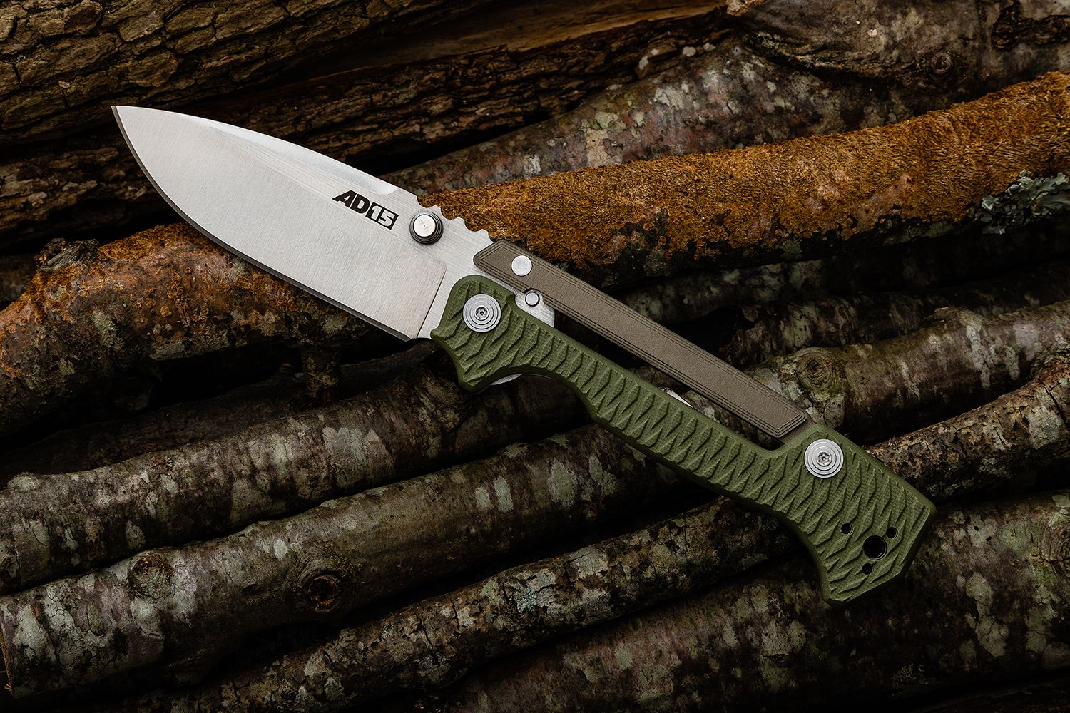 Cold Steel AD-15 Green S35VN #58SQ