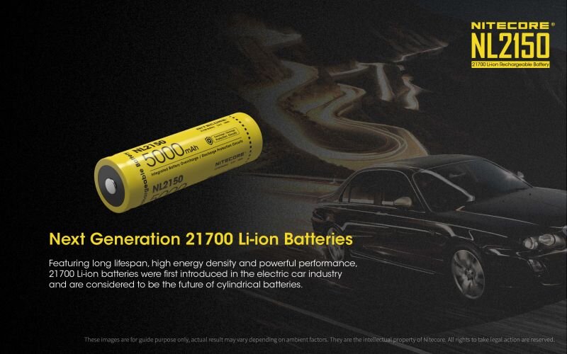 Nitecore Battery 5000 mAh #NL2150